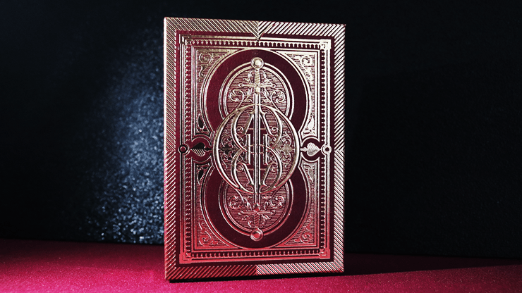 PlayingCardDecks.com-Oath Standard Burgundy Playing Cards