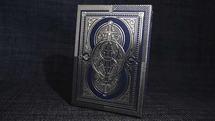 PlayingCardDecks.com-Oath Standard Navy Blue Playing Cards