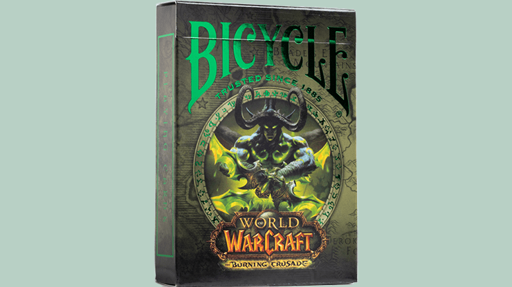 PlayingCardDecks.com-World of Warcraft Burning Crusade Bicycle Playing Cards