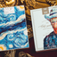 Van Gogh Self-Portrait Playing Cards with Numbered Seal