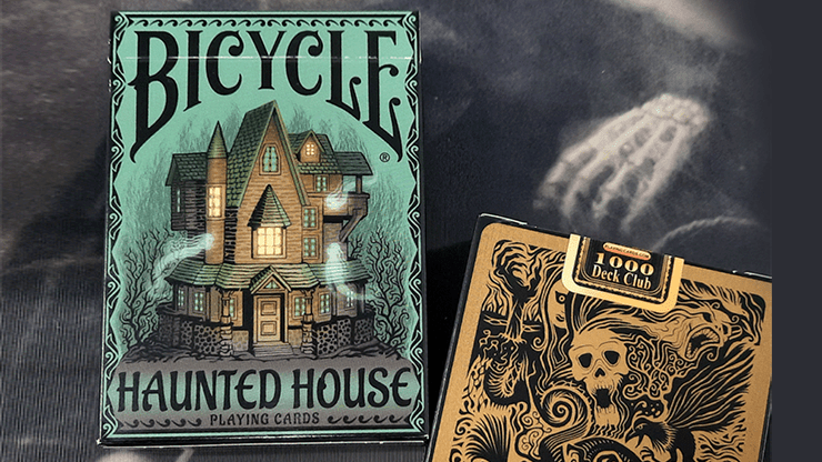 PlayingCardDecks.com-Haunted House Bicycle Playing Cards
