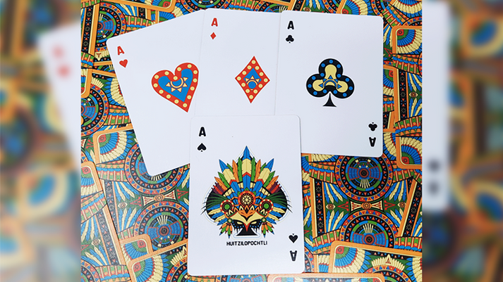 Huitzilopochtli Bicycle Playing Cards – PlayingCardDecks.com