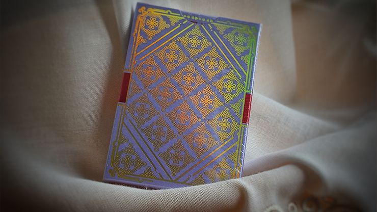 Oxalis V3 Purple Holo Special Edition Playing Cards by WJPC