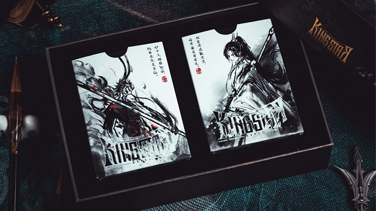 PlayingCardDecks.com-The Monkey King 2 Deck Collectors Set Playing Cards
