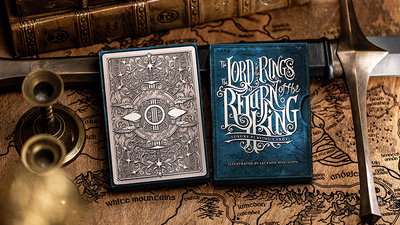 The Lord of the Rings - Return of the King Playing Cards by KWP - Foiled Edition