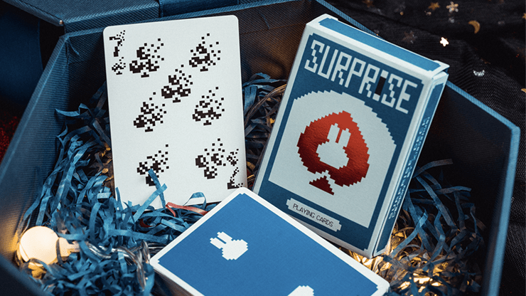 PlayingCardDecks.com-Surprise v5 Blue Playing Cards