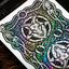 PlayingCardDecks.com-666 Dark Reserves Holographic Foiled Edition Playing Cards Cartamundi