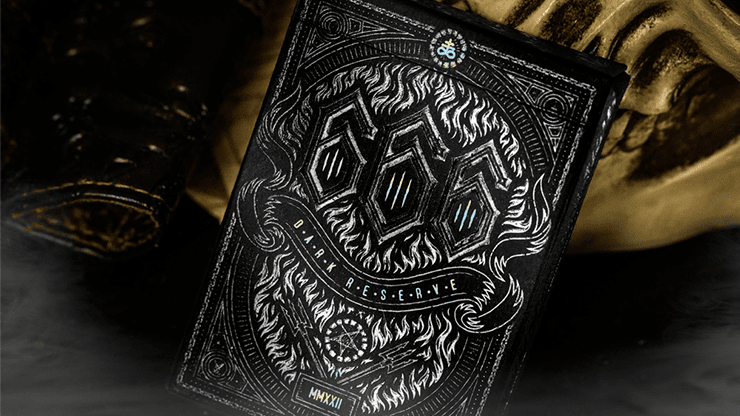 PlayingCardDecks.com-666 Dark Reserves Holographic Foiled Edition Playing Cards Cartamundi