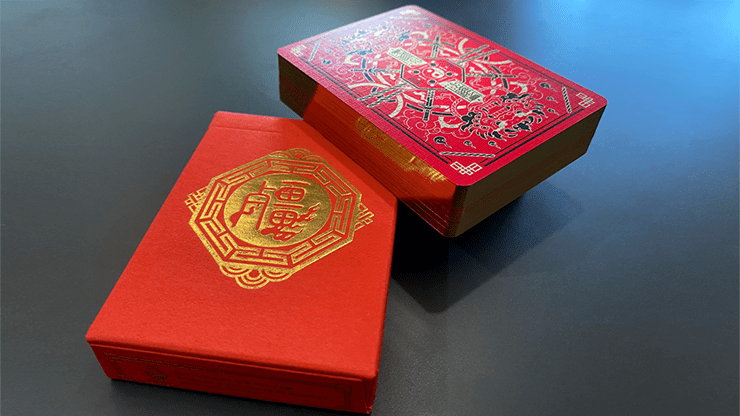 PlayingCardDecks.com-Geung Si The Torpor Red Playing Cards