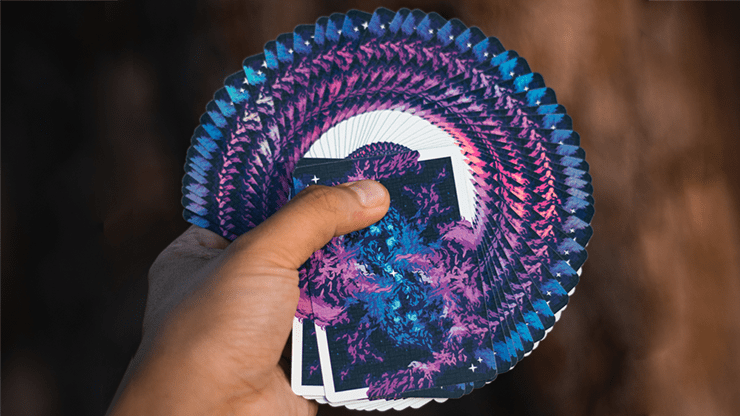 PlayingCardDecks.com-Holographic Foiled Nebula Playing Cards WJPC