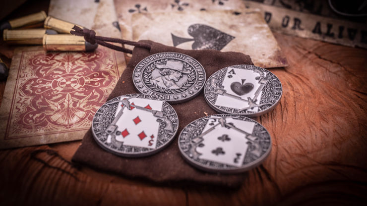 DEADMAN'S HAND Coin Set by Matthew Wright and Mark Bennett