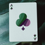 Green Wave Playing Cards by Galaxy Playing Cards