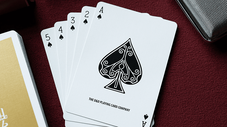 PlayingCardDecks.com-Ace Fulton's Casino Fools Gold Playing Cards USPCC