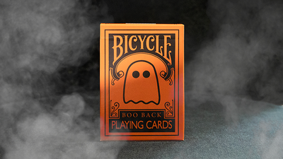 Bicycle Boo Back Playing Cards Orange