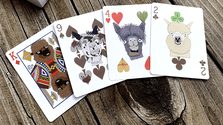 PlayingCardDecks.com-Alpaca Farm Playing Cards MPC