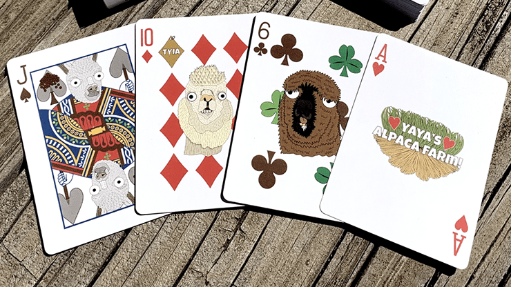 PlayingCardDecks.com-Alpaca Farm Playing Cards MPC