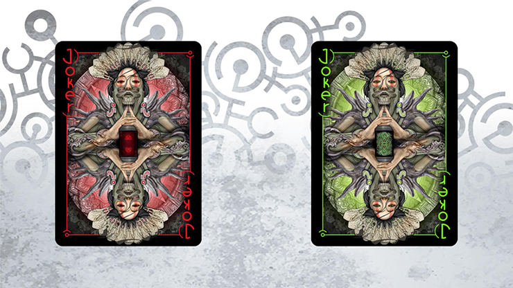 Timeless Depths Dark Bionic Edition Playing Cards