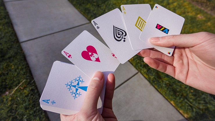 Prototype V3 Tricolor Edition Playing Cards by Vin HCPC