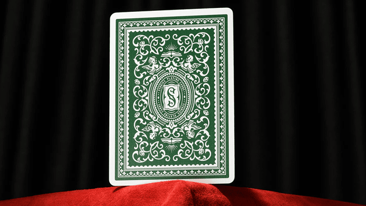 PlayingCardDecks.com-Stories Vol. 3 Green Playing Cards USPCC