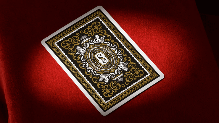 PlayingCardDecks.com-Stories Vol. 4 Black Playing Cards LPCC