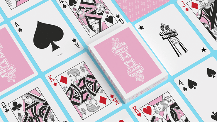 PlayingCardDecks.com-Pink BR Vintage Casino Playing Cards WJPC
