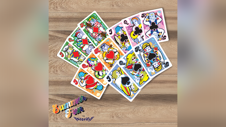 PlayingCardDecks.com-Summer Fun Playing Cards KSPC