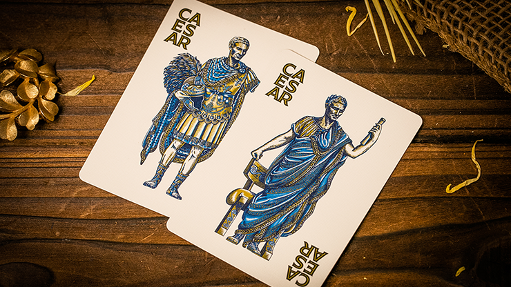 Caesar Playing Cards Blue TWPCC