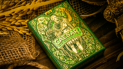 Caesar Playing Cards Green TWPCC