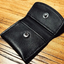 The Cowhide Coin Wallet by Bacon Magic - Black