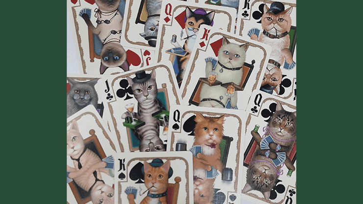 PlayingCardDecks.com-Bicycle Poker Cats Playing Cards