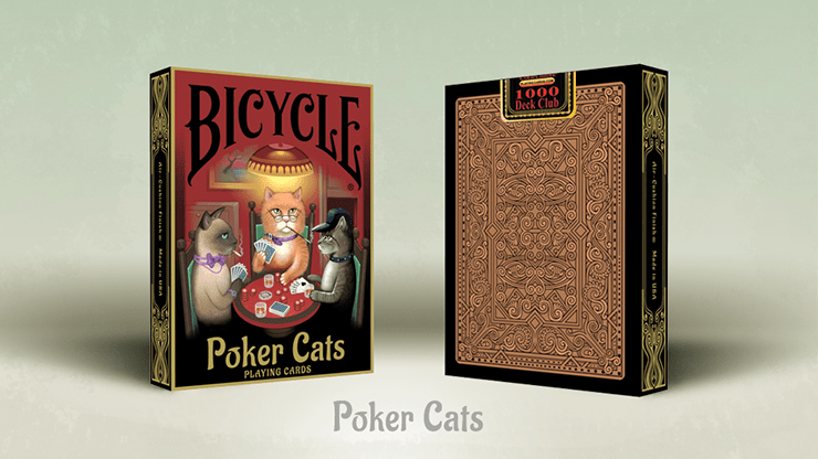 PlayingCardDecks.com-Bicycle Poker Cats Playing Cards