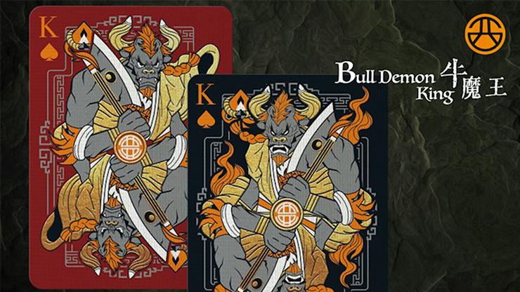 Bull Demon King Craft Confusion Red Playing Cards