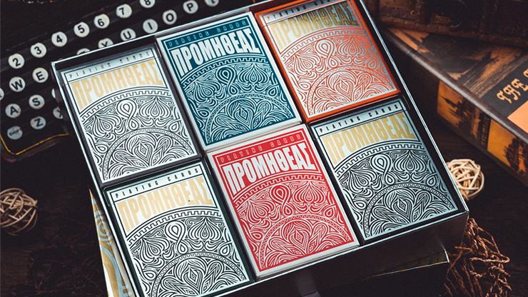 Prometheus Tarot Card Prometheus Playing Cards 6 Deck Collector's Box Set by Bacon Playing C ...