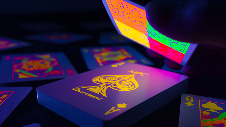 QUAD Fluorescent Playing Cards MPC – PlayingCardDecks.com