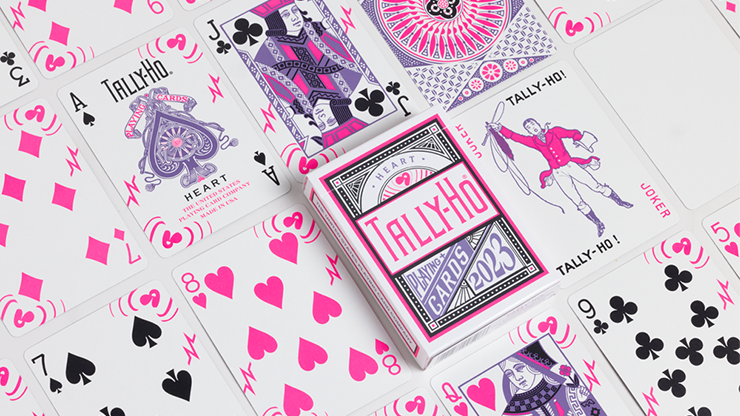 Tally Ho Circle Back Heart Playing Cards by USPCC