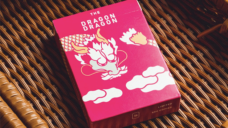 The Dragon Pink Gilded Playing Cards MPC