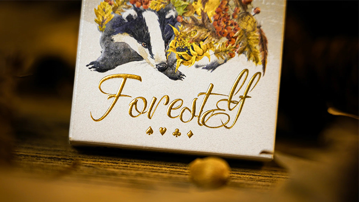 Limited Edition Forest Elf Badger Playing Cards