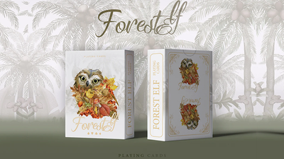 Limited Edition Forest Elf Owl Playing Cards by TCC