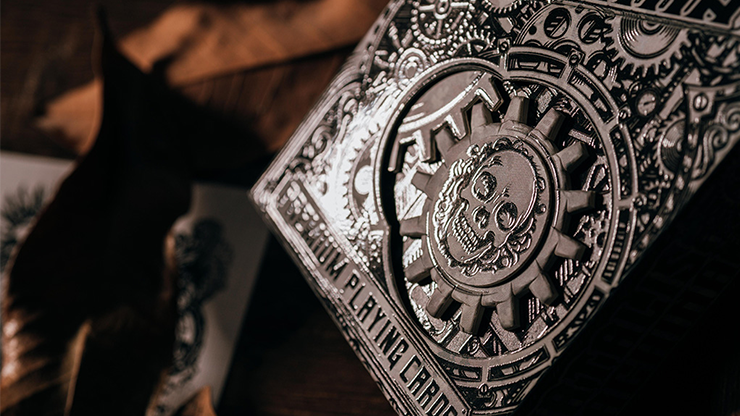 Mortalis Machina Playing Cards - Watch the Gears Turn as you Open the Box