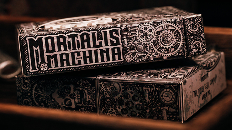 Mortalis Machina Playing Cards - Watch the Gears Turn as you Open the Box