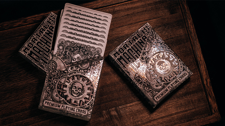 Mortalis Machina Playing Cards - Watch the Gears Turn as you Open the Box