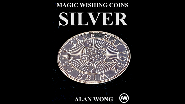 Magic Wishing Coins Silver (12 Coins) by Alan Wong