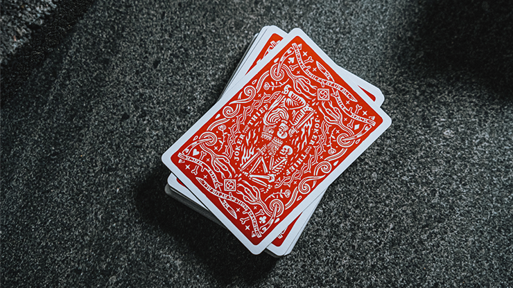JT Crown Red Playing Cards by Joker and the Thief
