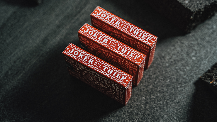 JT Crown Red Playing Cards by Joker and the Thief