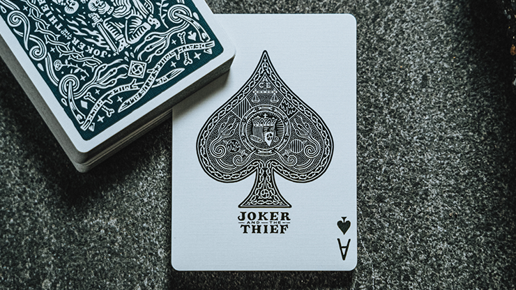 JT Crown Blue Playing Cards by Joker and the Thief