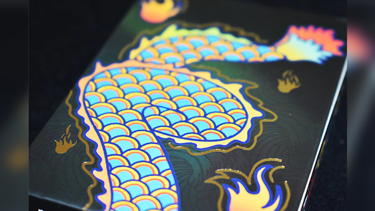 The King of Dragon Holographic Playing Cards