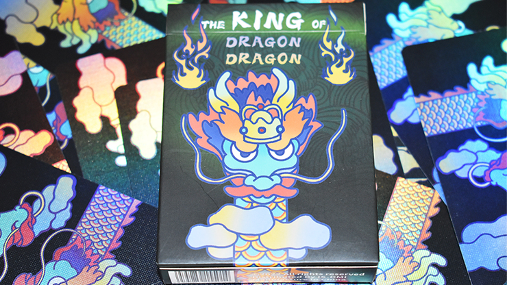 The King of Dragon Holographic Playing Cards