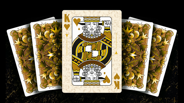 Grand Tulip Limited Edition Gold Playing Cards by DCHC
