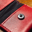 The Cowhide Coin Wallet by Bacon Magic -  Red