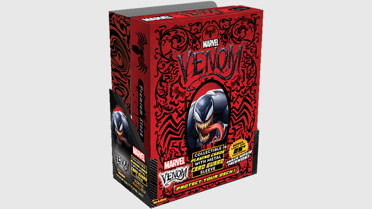 Marvel Venom Marked Playing Cards (Plus Card Guard)